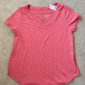 LOFT pink shirt